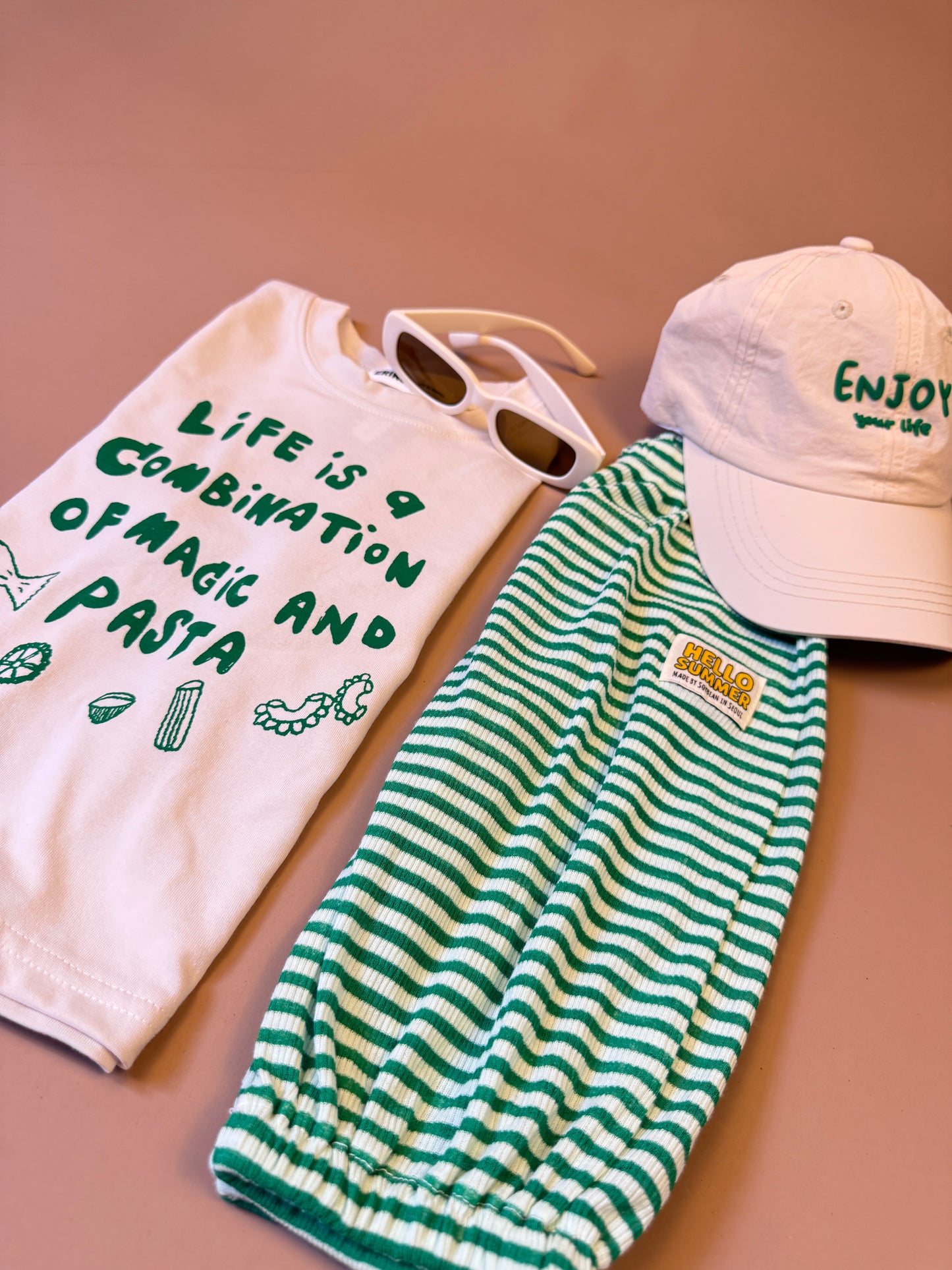 PANTS|run club stripes