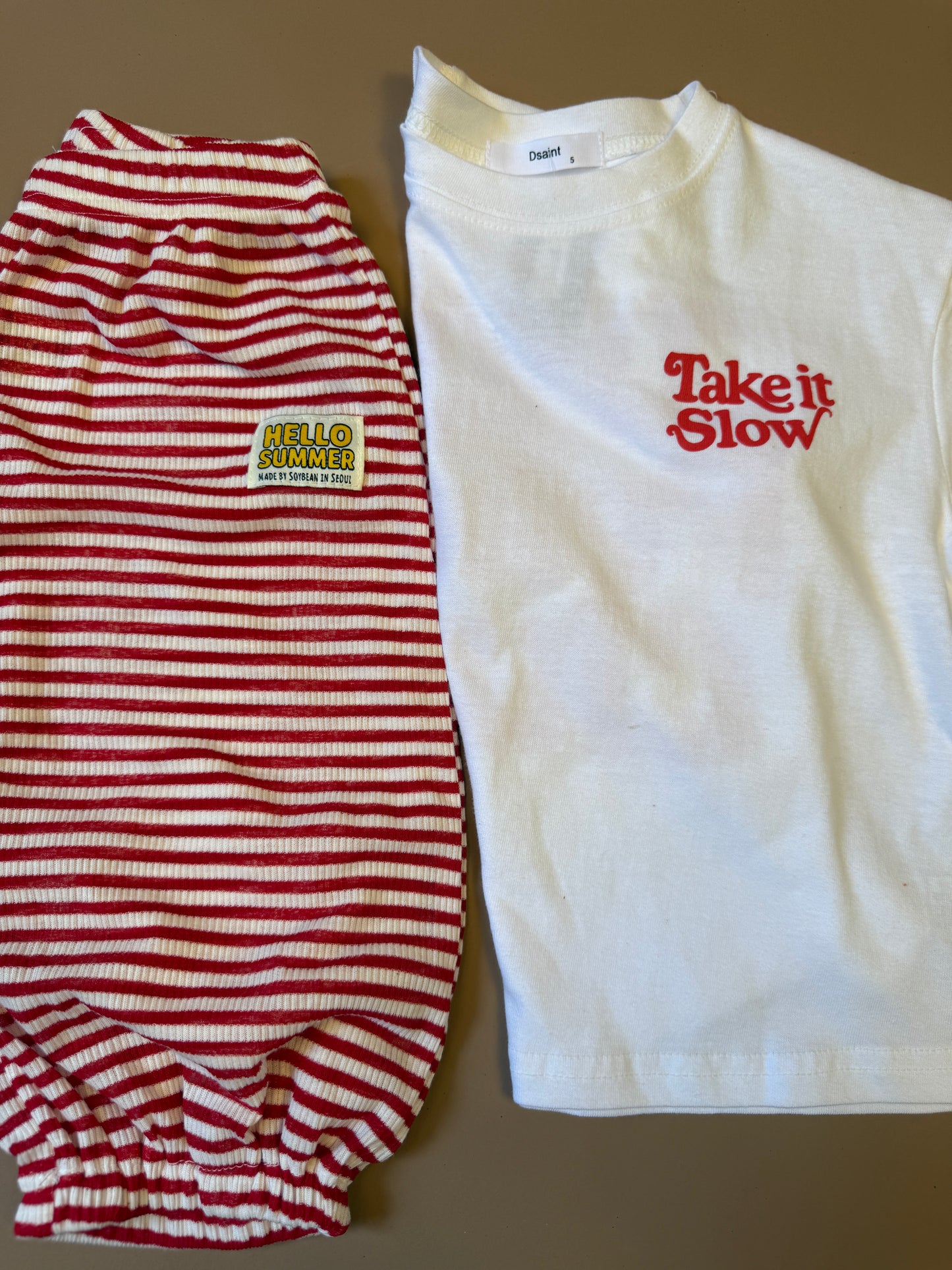 PANTS|run club stripes