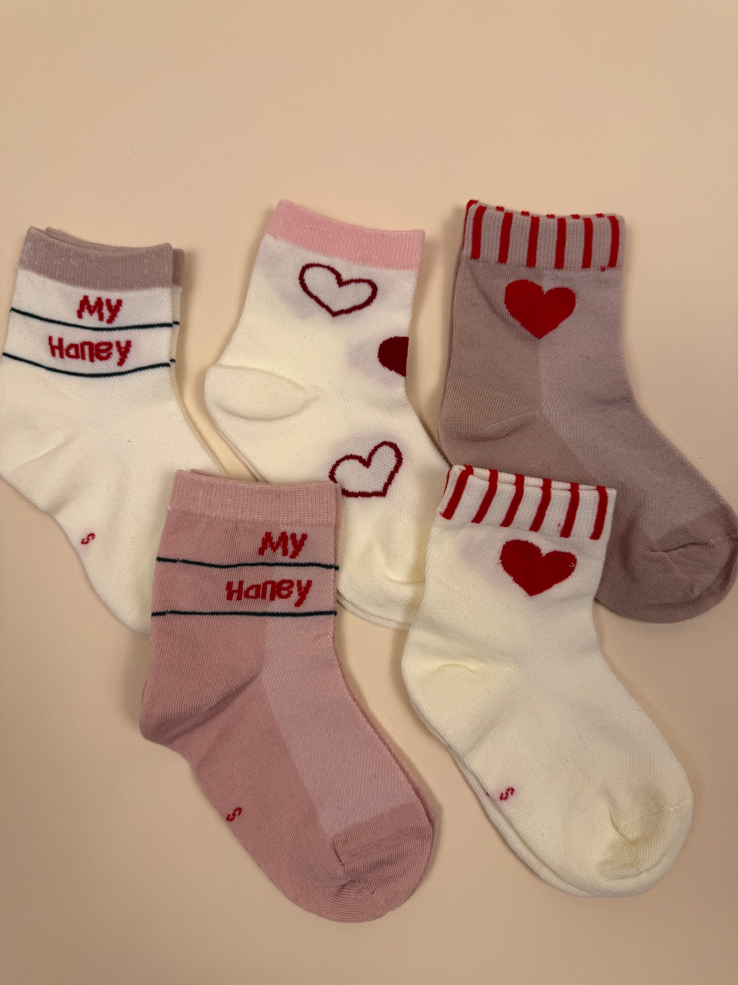 SOCKS| honey heart