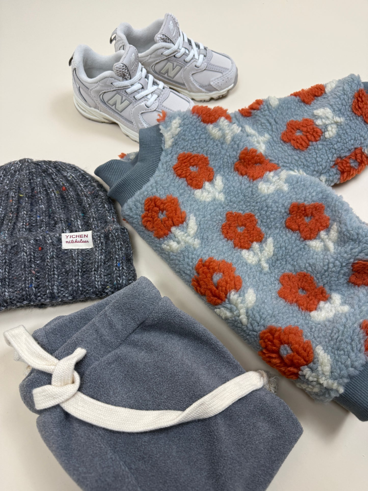 SWEATSHIRT| flower teddy