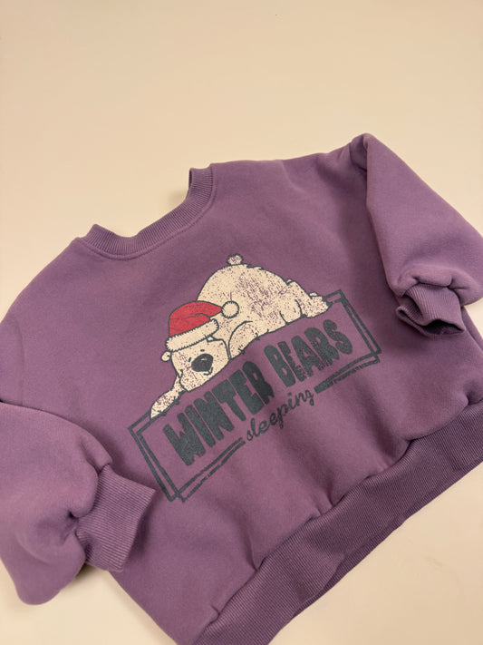 SWEATSHIRT| winter bear
