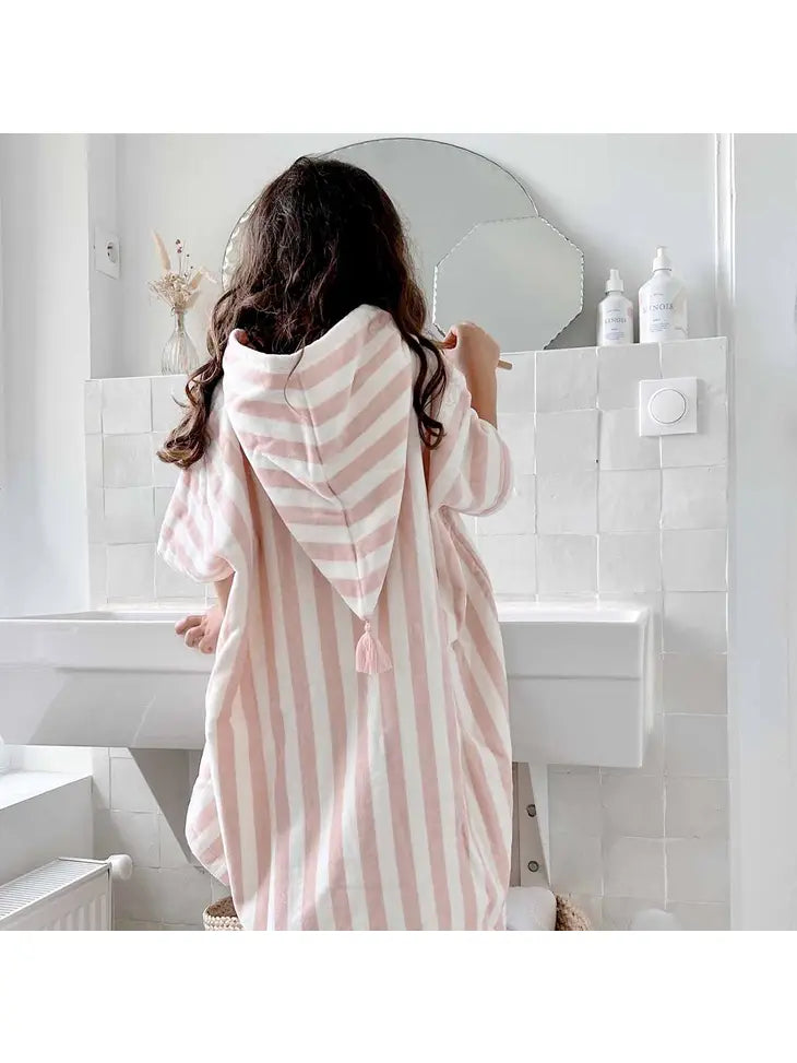 Stripes Bath Poncho