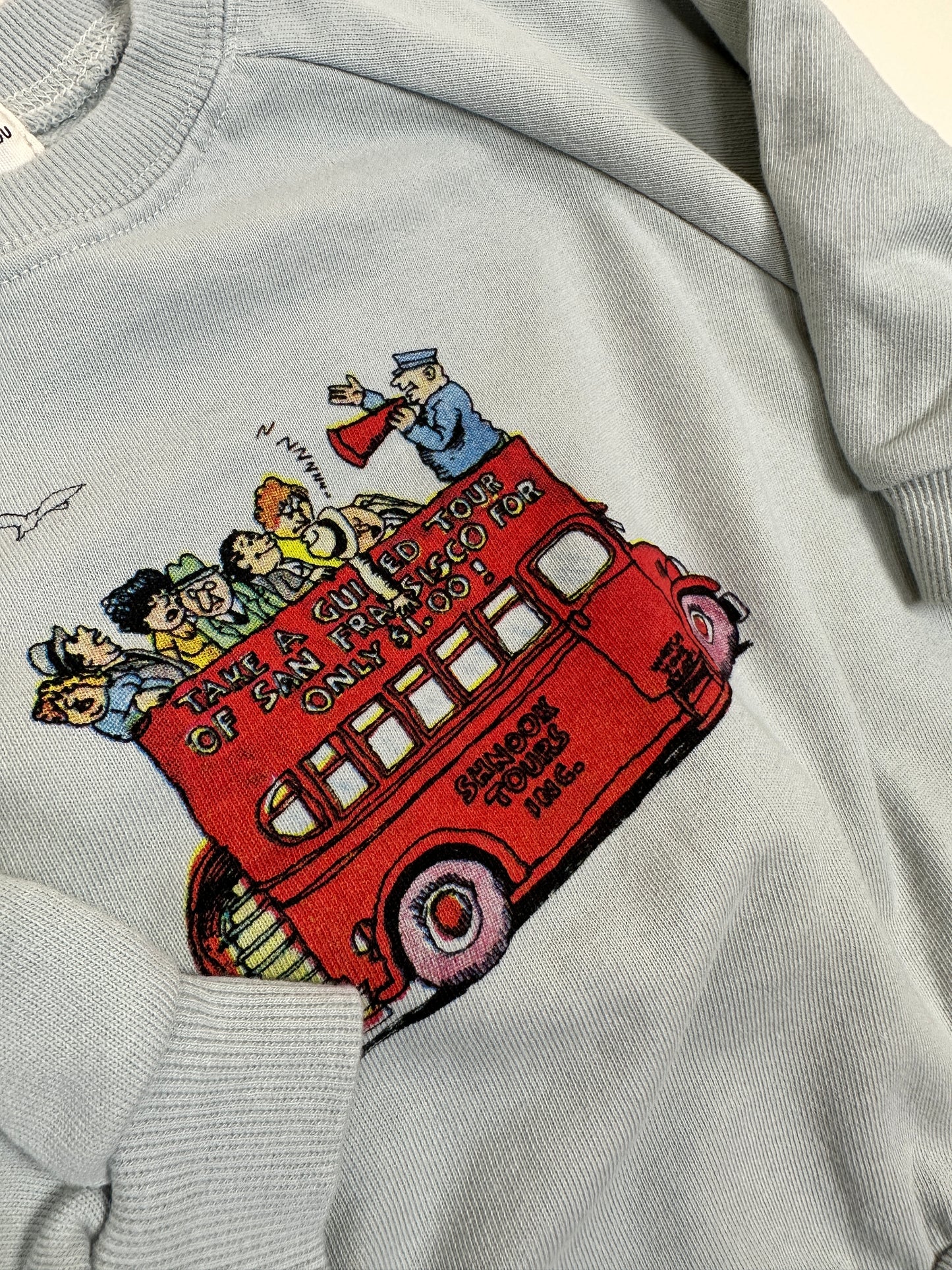 SWEATSHIRT| happy bus