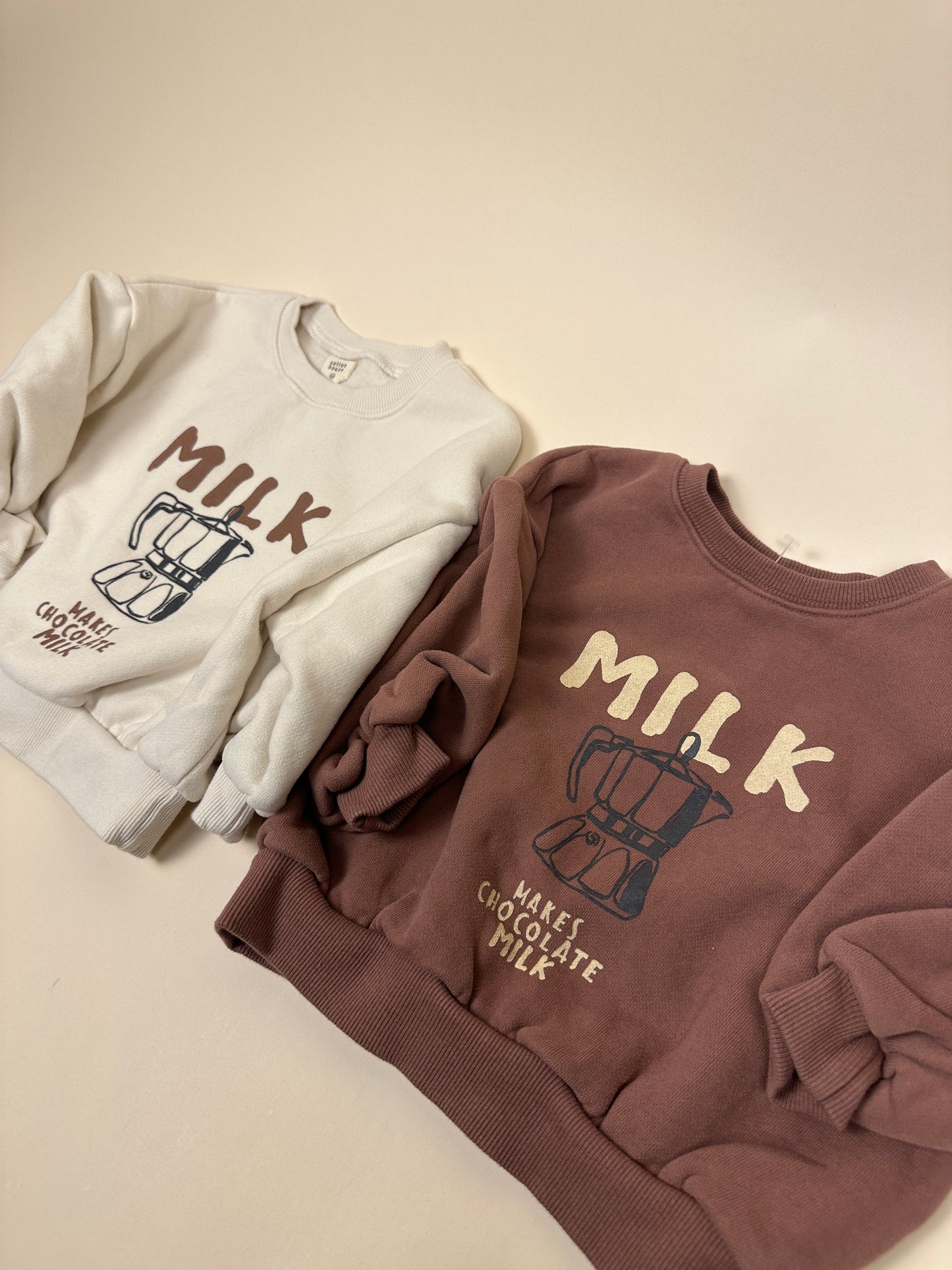 SWEATSHIRT| milk