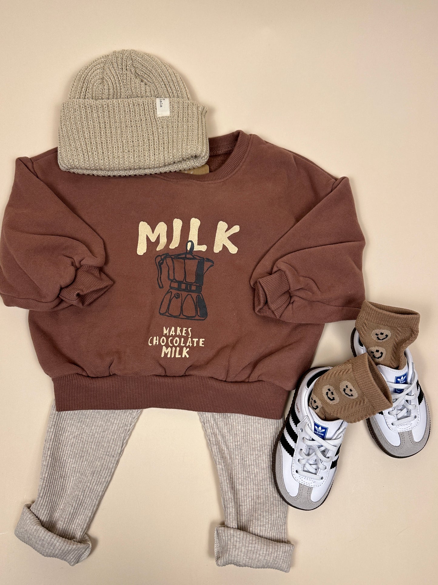 SWEATSHIRT| milk