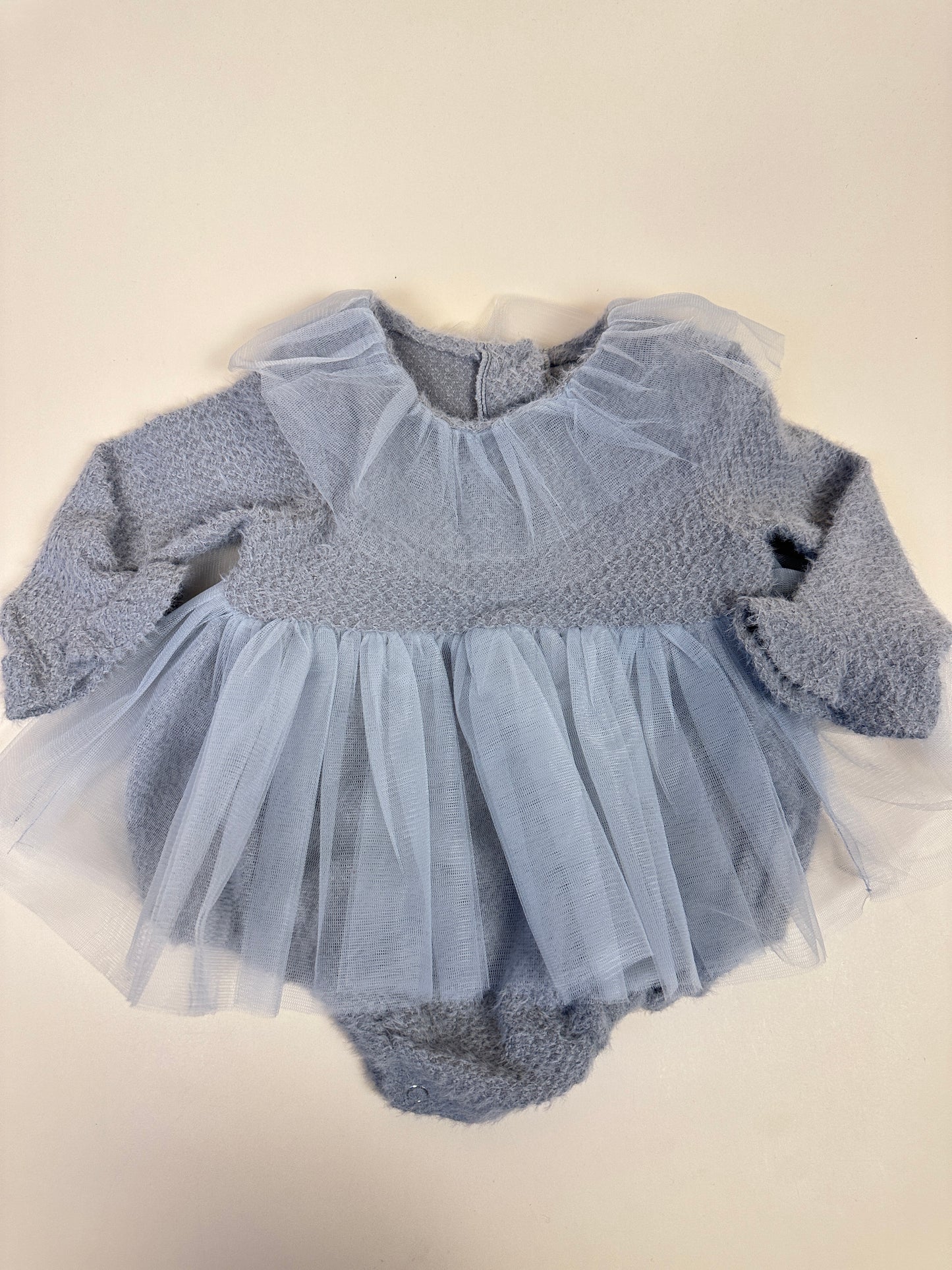 ROMPER| knit tutu