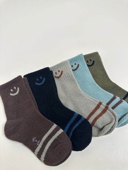 SOCKS| smile stroke set