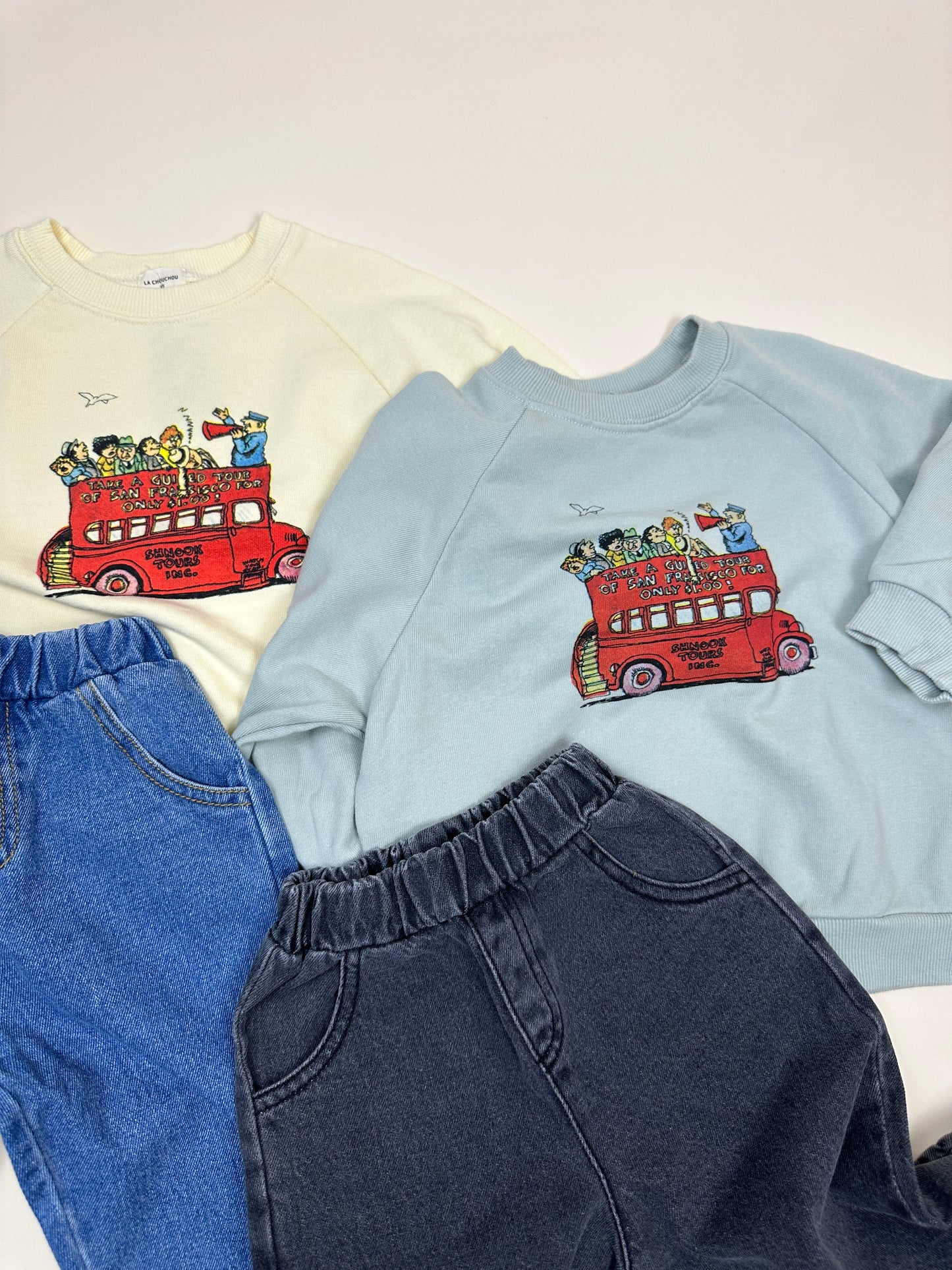 SWEATSHIRT| happy bus