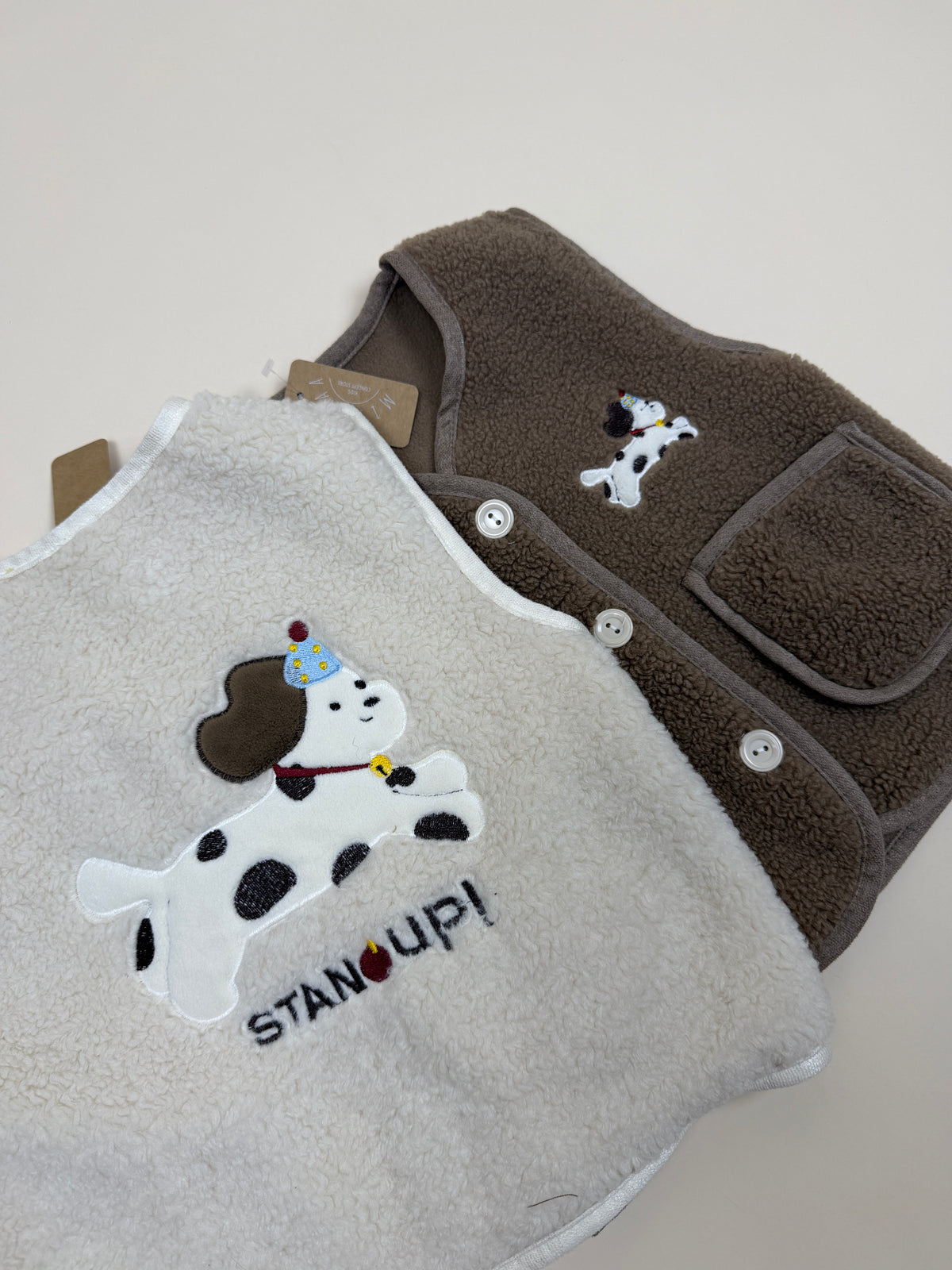 VEST | Dog Bouclé