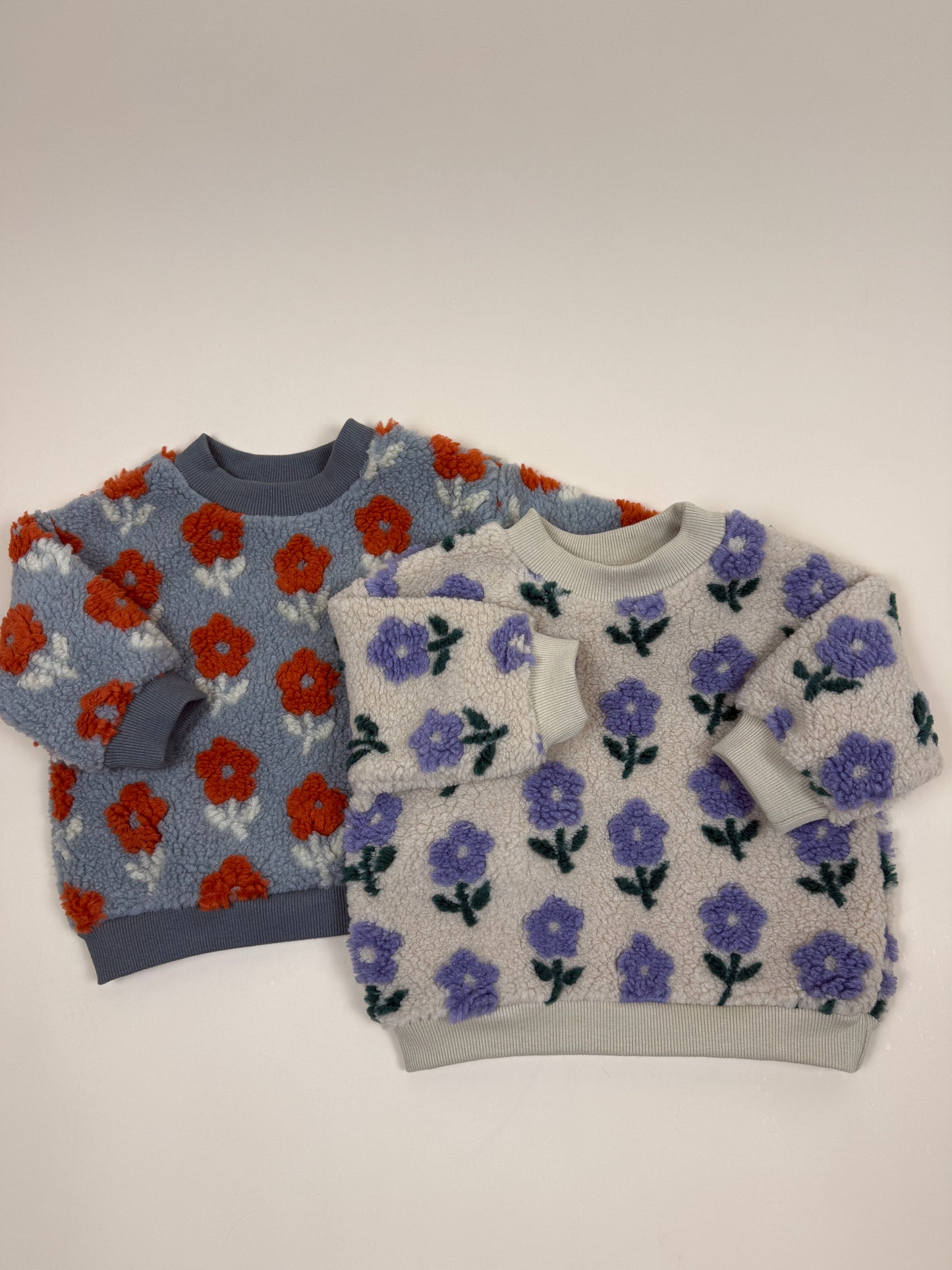 SWEATSHIRT| flower teddy