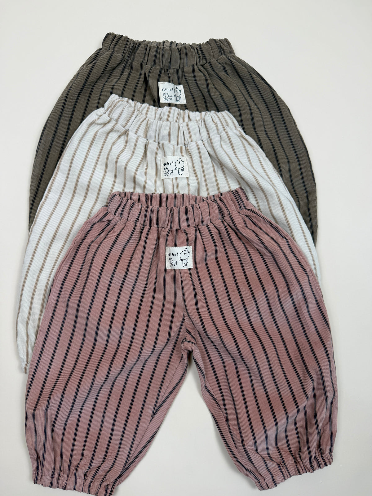 PANTS | Striped Banded