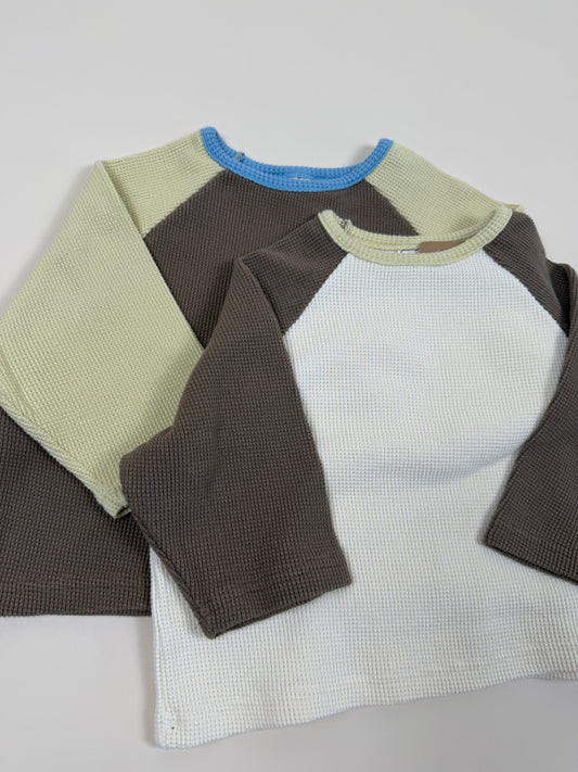LONGSLEEVE | Waffle Contrast