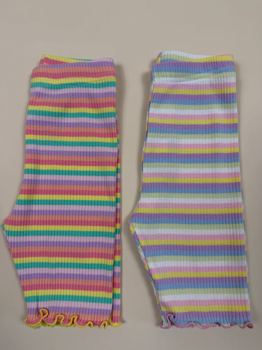 LEGGINGS | Rainbow Ribbed
