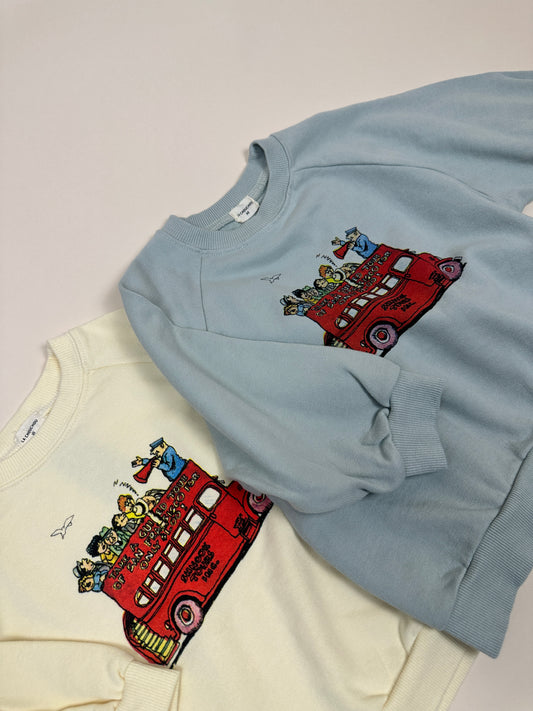 SWEATSHIRT| happy bus