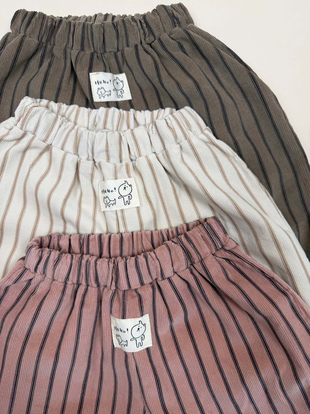 PANTS | Striped Banded