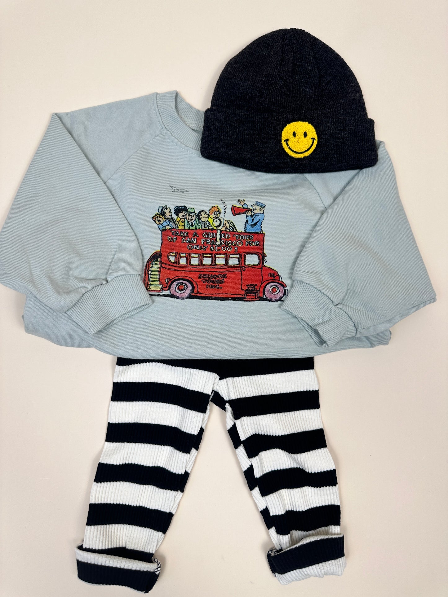 SWEATSHIRT| happy bus