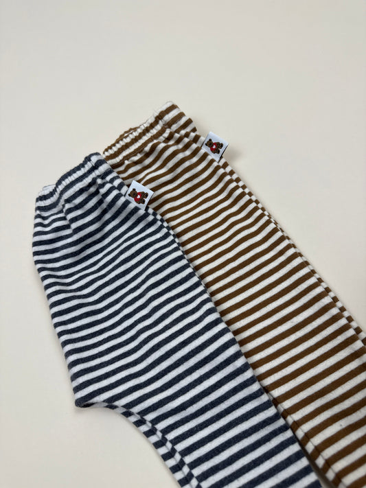 LEGGINGS| soft striped
