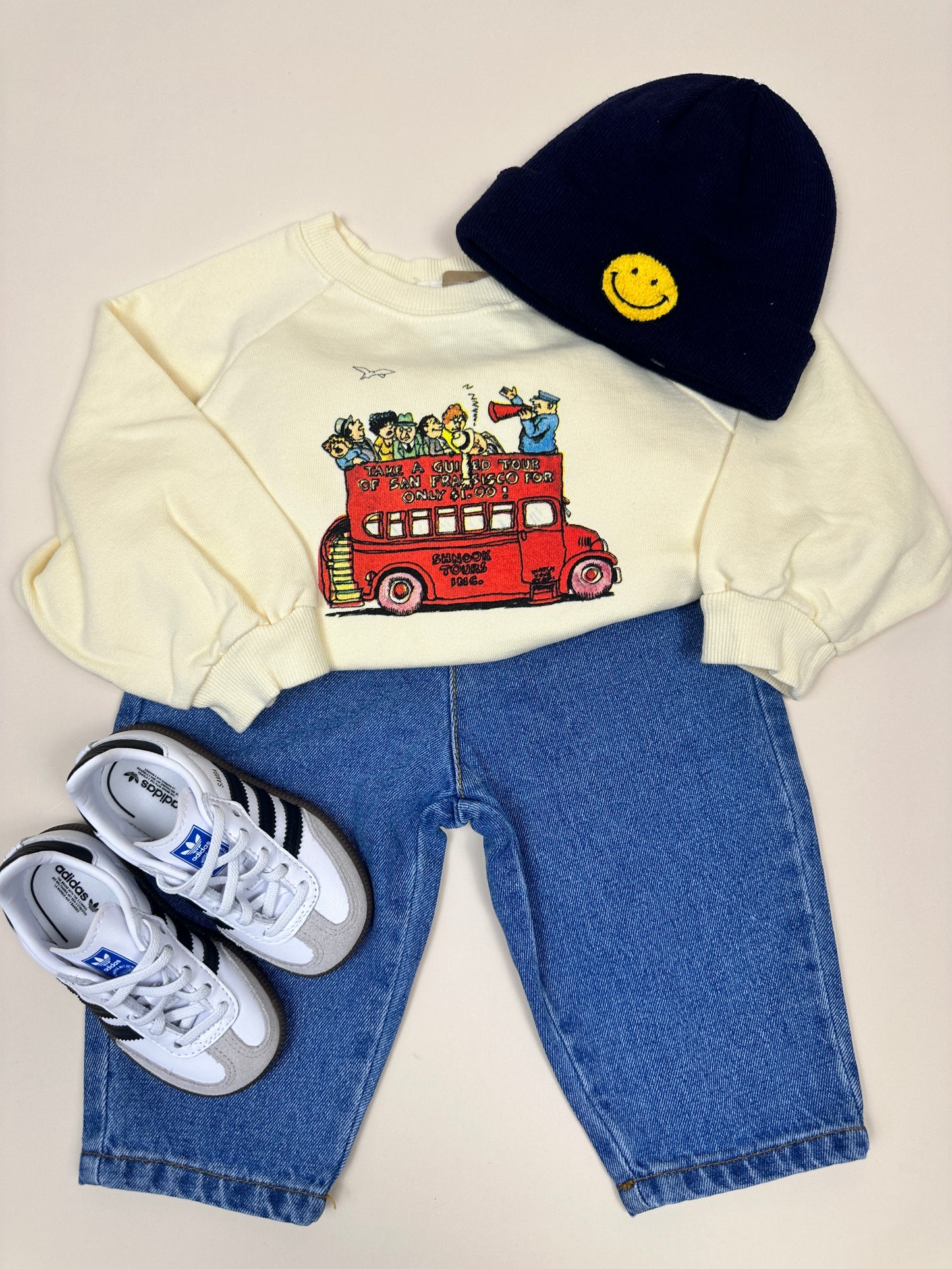 SWEATSHIRT| happy bus