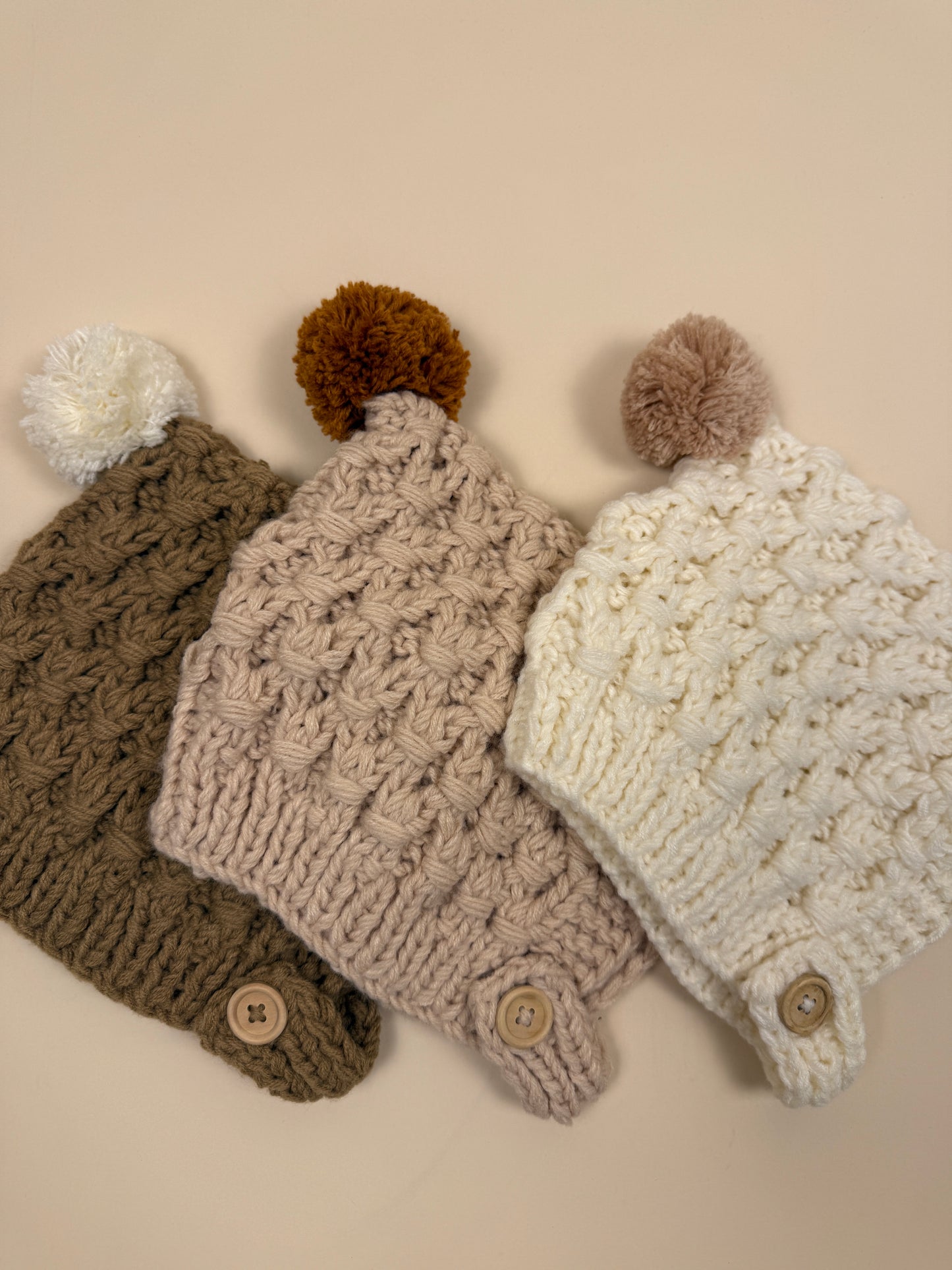 HAT| pompom knit