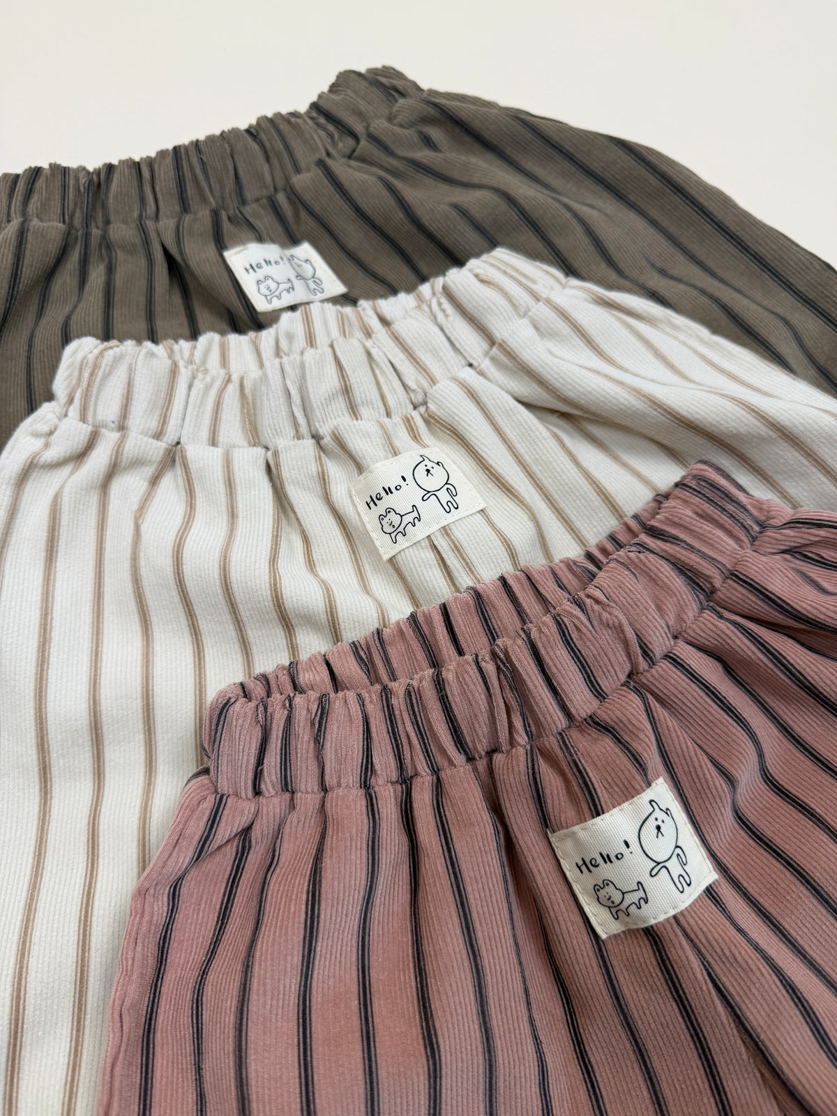 PANTS | Striped Banded