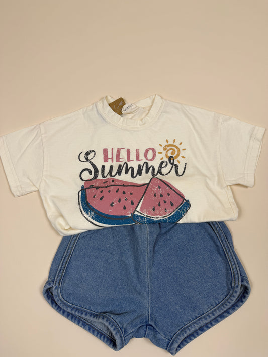 T-SHIRT | Hello Summer Watermelon