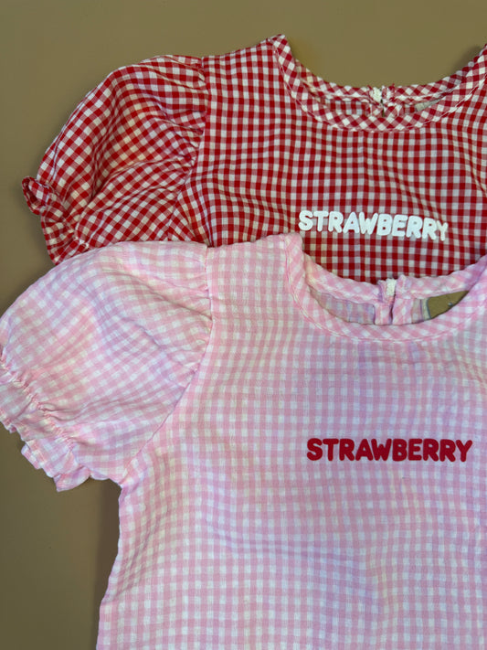 BLOUSE | Strawberry Picnic