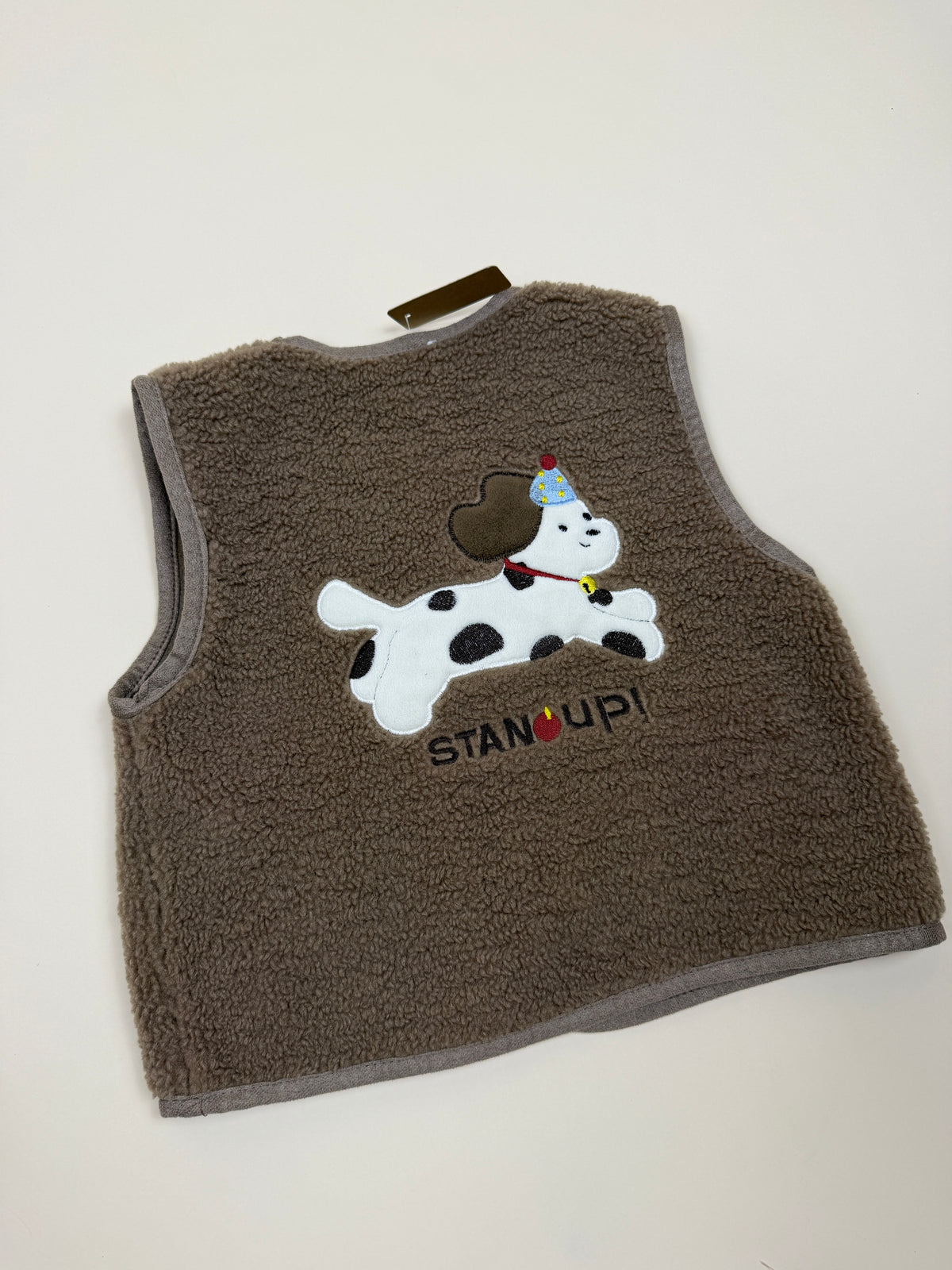 VEST | Dog Bouclé