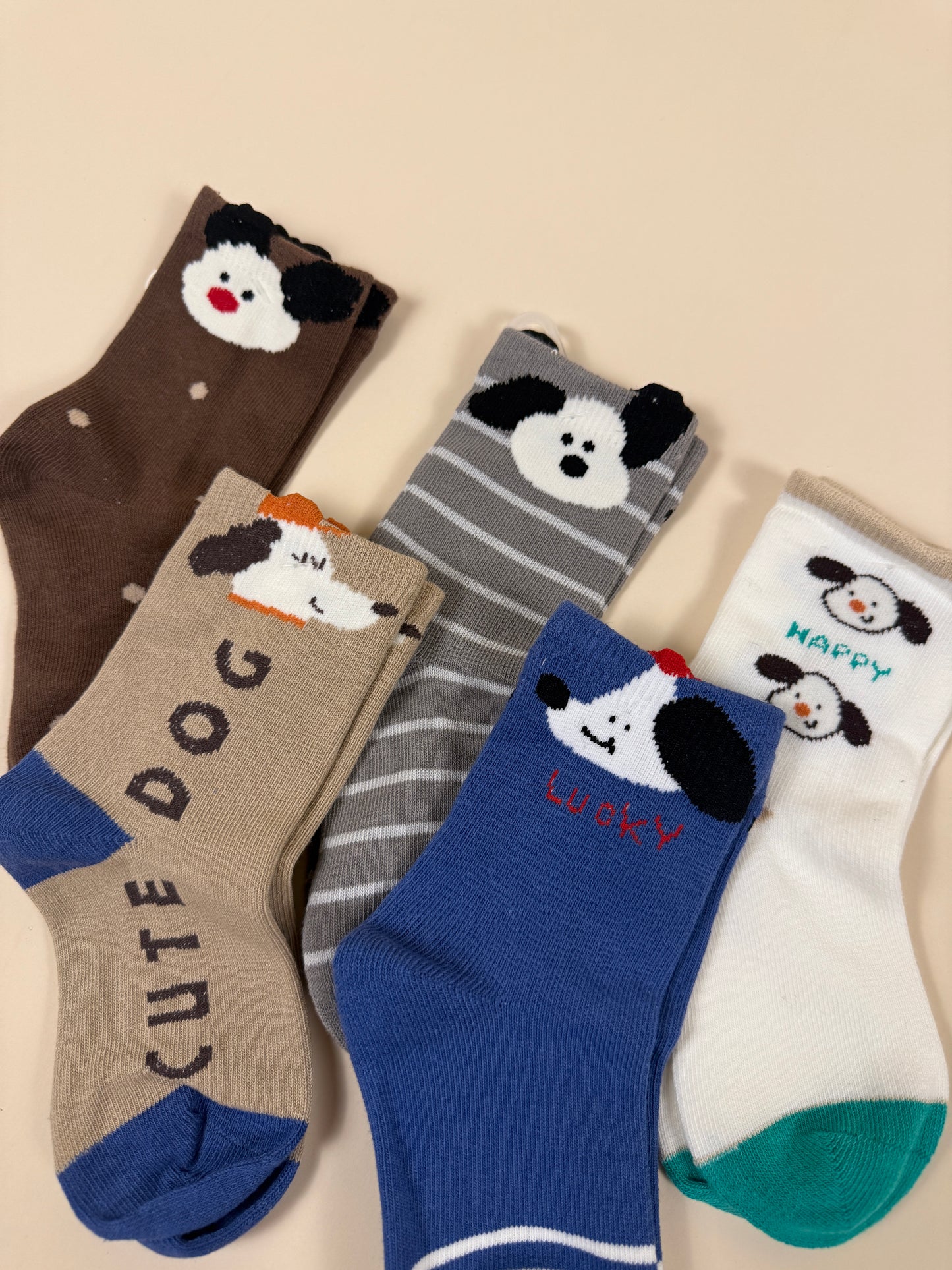 SOCKS | Dog Friends 5-Pack