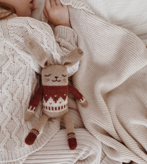 BUNNNY KNIT TOY | sienna jacquard sweater