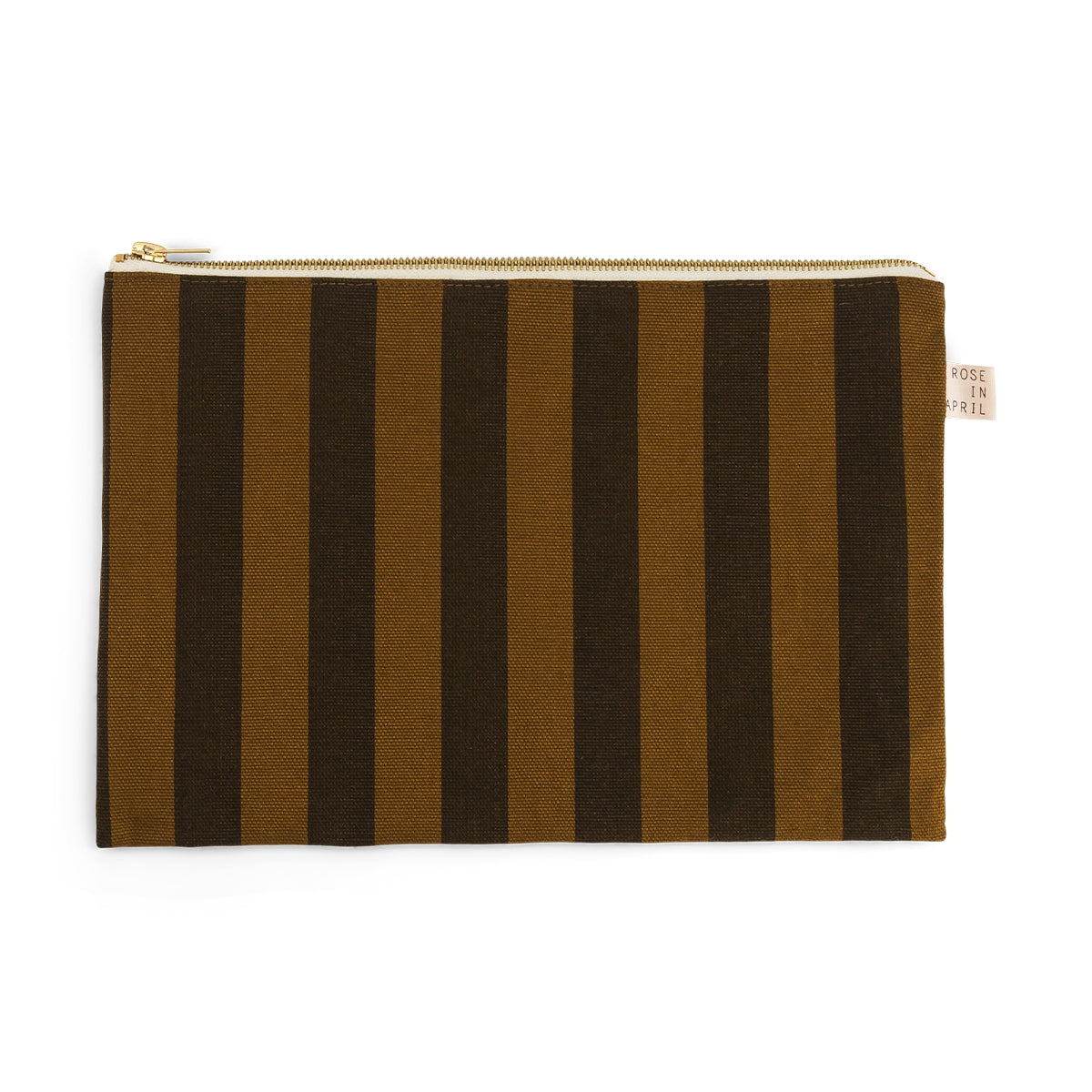 TRAVEL CLUTCH| stripes